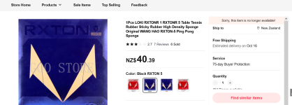 Screenshot 2023-09-26 at 08-08-25 25.32NZ$ Loki Rxtonr 1 Rxtonr 5 Rxton V Table Tennis Rubber ...png