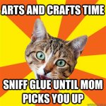 Cat Arts-and-crafts-time-sniff-glue.jpg
