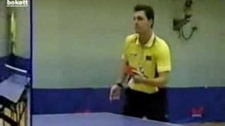 Timo Boll services