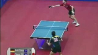 Timo Boll - Chen Qi Amazing Point !!