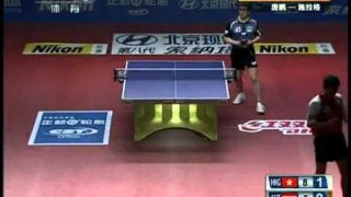 Asia vs. Europe 2011: Tang Peng-Werner Schlager