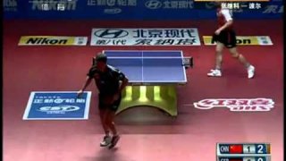 Asia vs. Europe 2011: Zhang Jike-Timo Boll