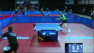 Bastian Steger vs Werner Schlager[2011 Europe Top 12]