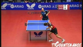 Champions League: Timo Boll-Daniel Habesohn