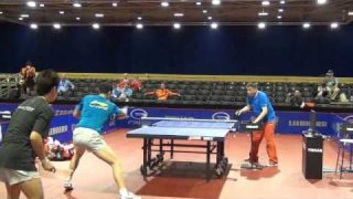 Wang Liqin multiball in Rotterdam