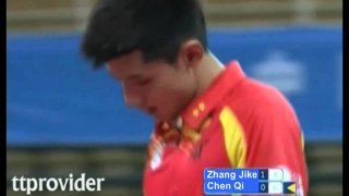 Chinese Superleague 2011: Zhang Jike-Chen Qi