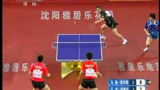 Penhold vs. Shakehand 2011: Ma Lin Ryu Seung Min-Zhang Jike Ma Long