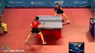 Simon Gauzy vs Kim Dong Hyun[Korea Open 2011]