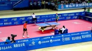 Joo Se Hyuk vs Timo Boll (2011 Chinese Super League)