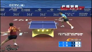 2011 China Super League @CCTV :: XU Xin - MA Lin [Full Match|Short Form]