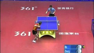 Chinese Superleague 2011: Ma Lin-Zhang Jike (Semifinal)