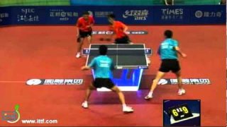 Ma Lin/Zhang Jike vs Xu Xin/Yan An[Mens Doubles Semi Finals Harmony China Open 2011]