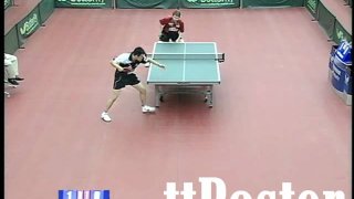 European Championsleague 2011: Yingchao Hou vs. Peter Franz