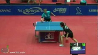 Werner Schlager vs Chen Chien-An [Austrian Open 2011]