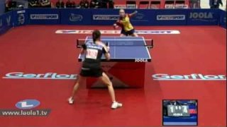 Daniela Dodean vs Wu Jiaduo[European Championships 2011]