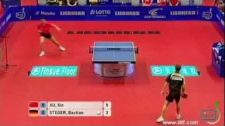 Xu Xin vs Bastian Steger[World Team Cup 2011]