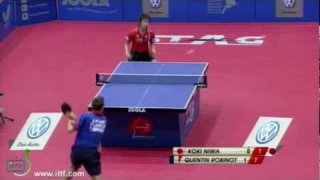 Quentin Robinot vs Koki Niwa[WJTTC 2011]