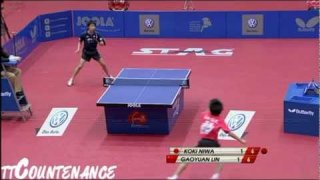 WJTTC: Koki Niwa-Lin Gaoyuan