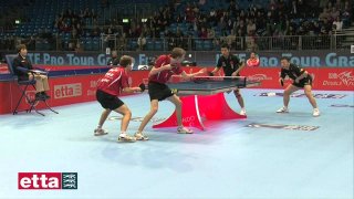 Ma Lin & Zhang Jike CHN v Andrew Baggaley & Liam Pitchford ENG -