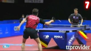 Best Table Tennis Shots of 2011 (Xmas Edition)