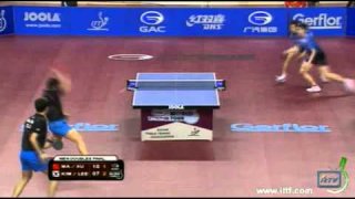 Ma Lin/Xu Xin vs Lee Jung Woo/Kim Dong Hyun[Men's Double Final Qatar Open 2012]