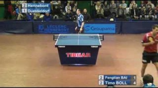 Timo Boll vs Fengtian Bai[ETTU Cup 2011/2012]