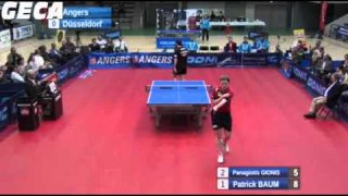 Patrick Baum vs Gionis Panagiotis[Final ETTU Cup 2011/2012]
