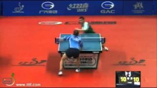 GAC Group 2012 ITTF World Tour Brazil Open - Saive Vs Calderano final points
