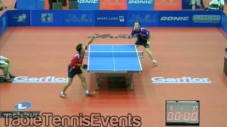 Simon Gauzy Vs Tristan Flore : Final [European Youth Championships 2012]