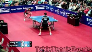 Tiago Apolonia Vs Wang Xi: Match 2 [German League 2012/2013]