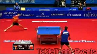 Timo Boll Vs Adrian Crisan: 1/2 Final [European Championship 2012]