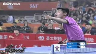 2012 China Super League: ZHANG Jike - ZHOU Yu [Full Match/Short Form]