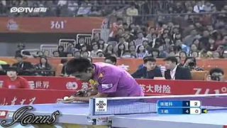 2012 China Super League: ZHANG Jike - WANG Hao [Full Match/Short Form]