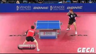 Vladimir Samsonov vs Ryu Seung Min[Euro-Asia All Stars 2012]