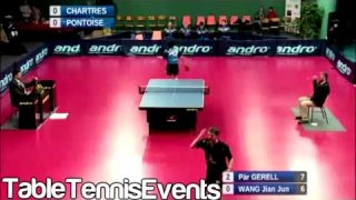 Wang Jian Jun Vs Par Gerell : Match 1 [French League 2012/2013]