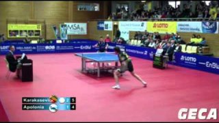 Aleksandar Karakasevic vs Tiago Apolonia[German League 2012/2013]