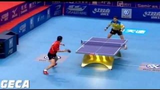 Timo Boll vs Ma Lin[China vs World Team Challenge 2012]