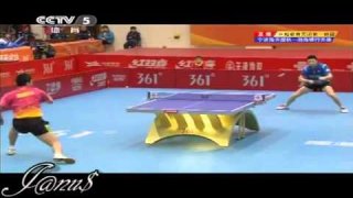 2012 China Super League: MA Long - LEI Zhenghua [last set/short form]