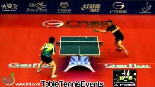 Ma Lin Vs Ryu Seung Min: 1/4 Final [Grand Finals 2012]