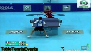 Tristan Flore Vs Eric Jouti: Group F [WJTTC India 2012]