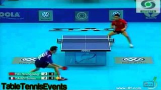 Simon Gauzy Vs Fan Shengpeng: 1/4 Final [WJTTC India 2012]