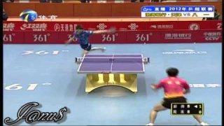 2012 China Super League: HAO Shuai - ZHOU Yu [Full Match/Short Form]