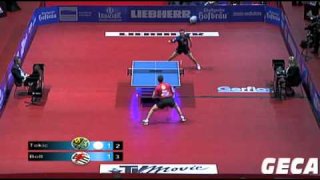Timo Boll vs Bojan Tokic[German Cup 2012]