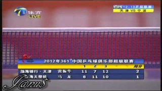 2012 China Super League: LEI Zhenhua - MA Long [Full Match/Short Form]