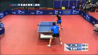 2013 China Trials for WTTC: XU Xin - ZHANG Jike [Full* Match/Short Form]