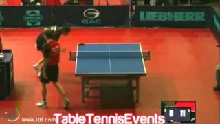 Zhou Yu Vs Jakub Kosowski: Round 1 [Austrian Open 2013]