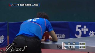 2013 China Trials for WTTC: XU Xin - ZHANG Jike [New!! HD] [Full Match/Short Form]