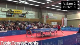 Dimitrij Ovtcharov Vs Vladimir Samsonov :Final [ Swiss Open Lausanne 2013]