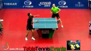 Zhang Jike Vs Daniel Habesohn: Round 2 [Kuwait Open 2013]