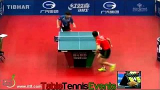 Xu Xin Vs Seo Hyundeok : Round 2 [Kuwait Open 2013]